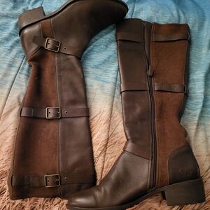 Cole Haan Brown Heeled Boots
